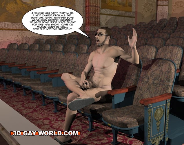 3D Gay Cartoons Enjoy Funny 3D Gay Comics Pleasing The Gay Customer